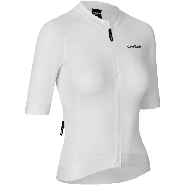 GripGrab W's PACR Short Sleeve Trøye White, Str. M 