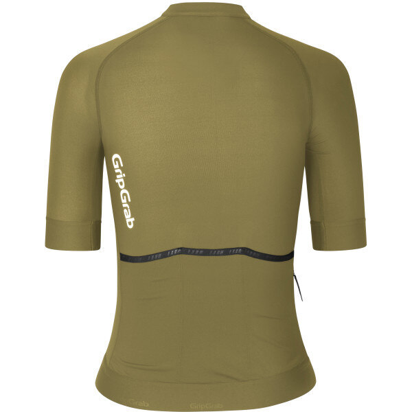 GripGrab W's PACR Short Sleeve Trøye Olive Green, Str. L 