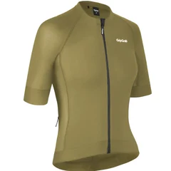 GripGrab W&#39;s PACR Short Sleeve Tr&#246;ja Olive Green, Str. S
