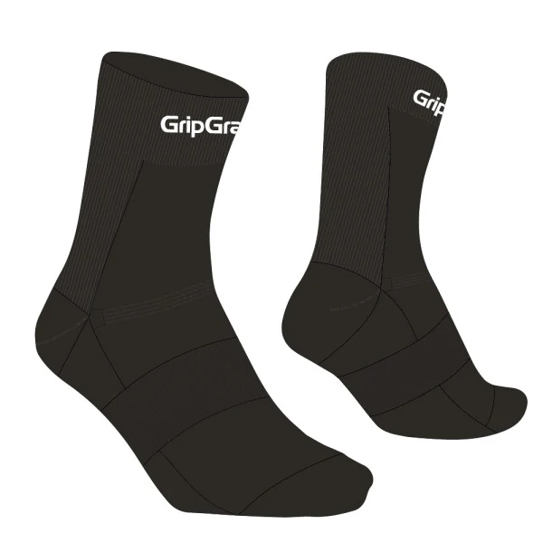 GripGrab RIDE Regular Cut Sokker 3 Pack Black, Str. S 