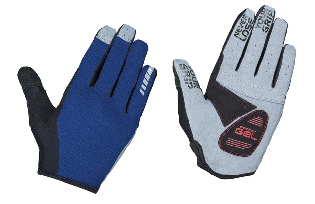 GripGrab Shark Långa Handskar Navy, Str. XL 