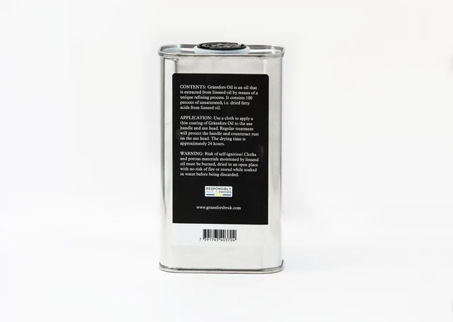 Gränsfors Olje 250ml, Lin olje 