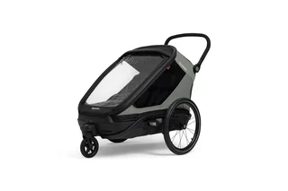 Hamax Next Barnevogn 2 barn, Grønn/Sort