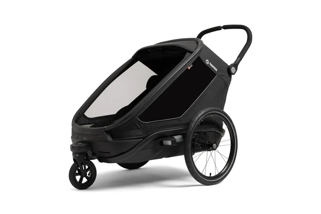 Hamax Next Barnevogn 2 barn, Sort 