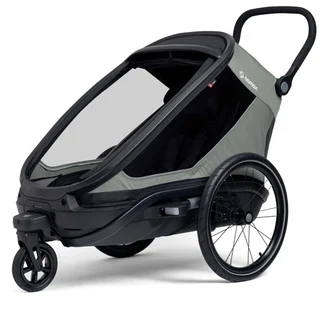 Hamax Next Barnevogn 1 barn, Grønn/Sort