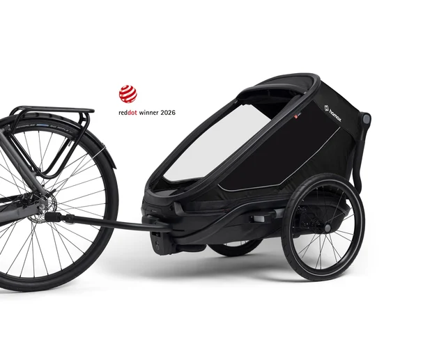 Hamax Outback Next Barnevogn 1 barn, Sort 