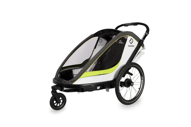 Hamax Breeze Barnevogn Black, 2-barn 