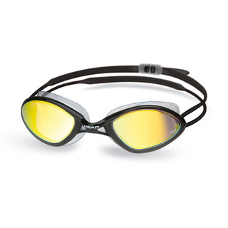 HEAD Tiger Race Svømmebrille Sort/Smokey, Speillinse