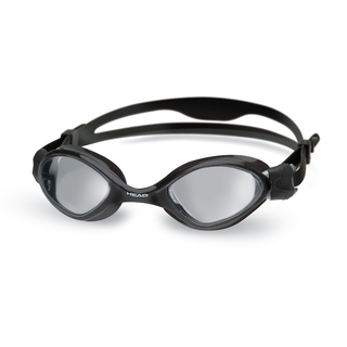 HEAD Tiger Mid SLR Svømmebrille Sort, Godt synsfelt og farget glass