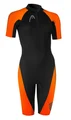 Head SR Multix Shorty Dame V&#229;tdrakt Sort/Oransje, Str. L