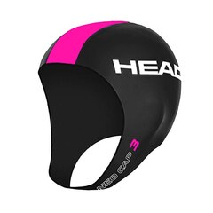 HEAD Neo Svømmehette Sort/Rosa, Str. L/XL