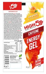 High5 Energigel Koffein Appelsin Appelsin, 40g, 1 stk