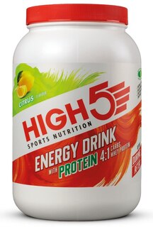 High5 Energy Drink Protein 4:1 Drikke Sitrus, 1.6kg, Pulver - Med protein