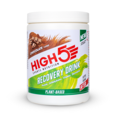 High5 Recovery Drink Proteinpulver 450 gram, Sjokolade, Plantebasert