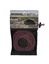 Hilleberg T&#228;ltlina R&#246;d/Vit, 2mm x 25m