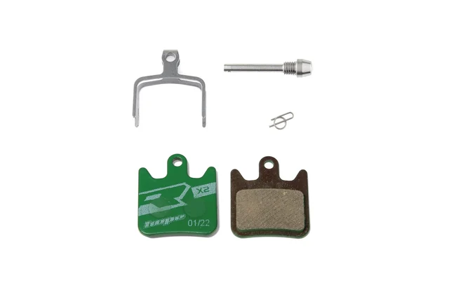 Hope V4 Bremseklosser Racing Organisk Blanding, Grønn, Par 