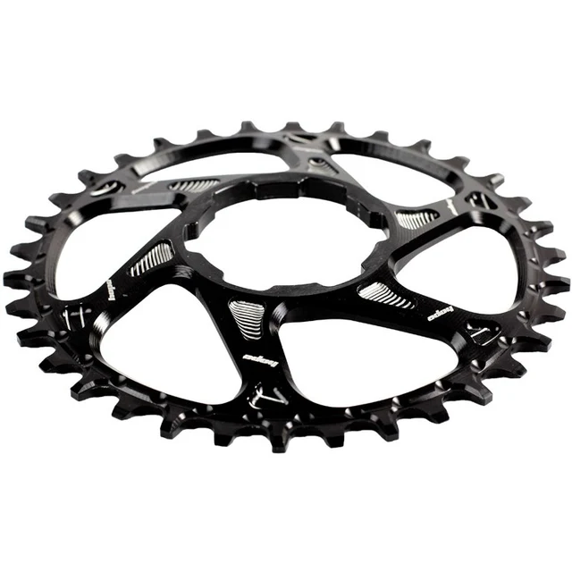 Hope Spiderless Retainer Ring Krankdrev Sort, Narrow Wide, 26T 
