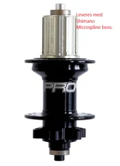 Hope Pro 4 135QR baknav 135QR, 6-bolt. Shim. Microspline