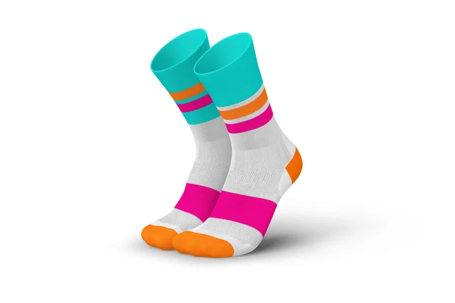 Incylence Ultralight Tracks Strumpor Cyan Pink, 39-42  Incylence Ultralight Tracks Strumpor Cyan Pink, 39-42