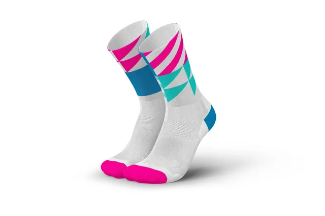Incylence Ultralight Elements Strumpor White Blue Pink, 35-38 