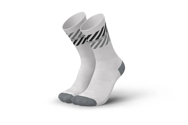 Incylence Merino Light Lanes Sokker Grey Black, Str. 35-38 