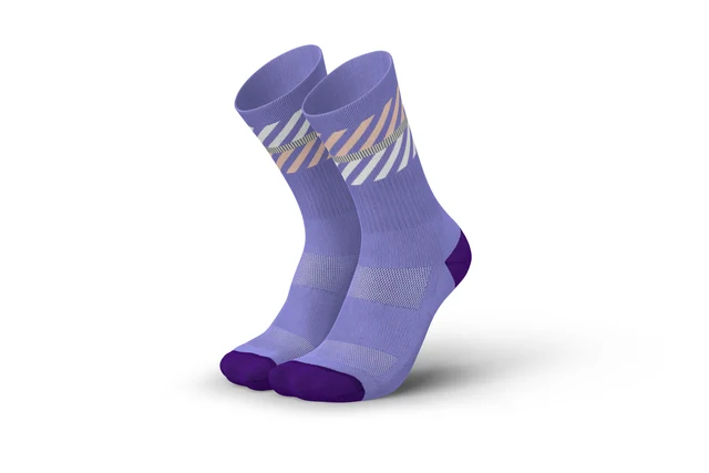 Incylence Merino Light Lanes Sokker Purple Light Pink, Str. 35-38 