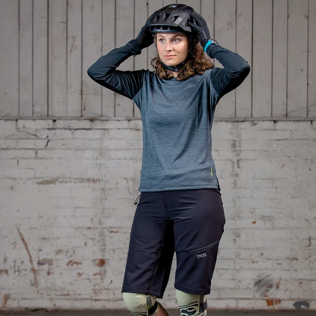 iXS Carve Evo Dam Shorts Svart, Str. L 