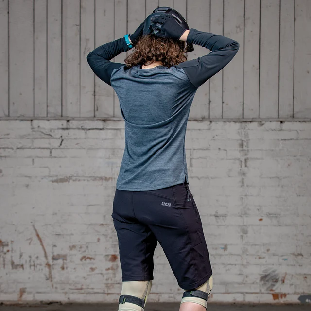 iXS Carve Evo Dam Shorts Svart, Str. L 