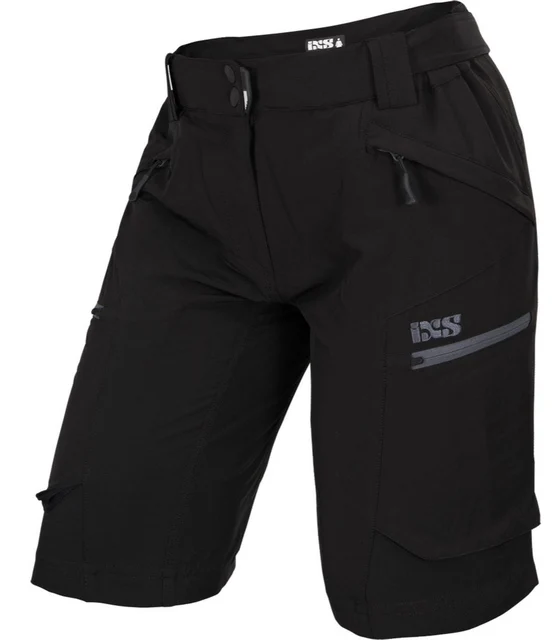 iXS Tema 6.1 Dame Shorts Sort, Str. XXL 