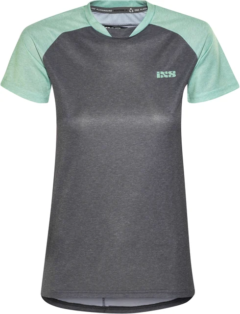 iXS Progressive 7.1 Dam Tröja Black-Turquoise, Str. S 