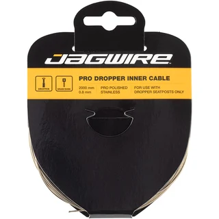 Jagwire Pro Polished Dropper Wire 0,8 mm, Kun for dropper setepinner
