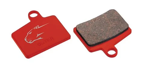 Jagwire Hayes Ryde Bremseklosser Rød, Sport Semi-Metallic 