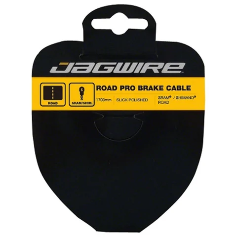 Jagwire Road Pro Polished Bremsewire SRAM &amp; Shimano, 1.5x2000 mm