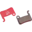 Jagwire Shimano Hone/XTR Bremseklosser Rød, Sport Semi-Metallic