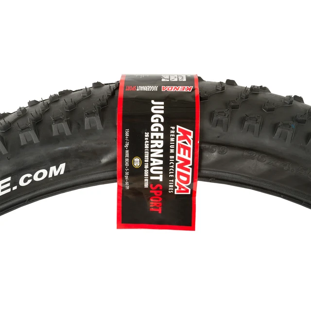 Kenda Juggernaut Sport Fatbike Dekk 26 x 4.0", K-1151 