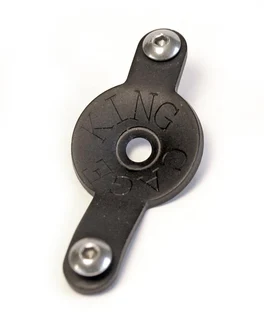 King Cage Top Cap Flaskestativfeste Aluminium, 28 gram, Laget i USA