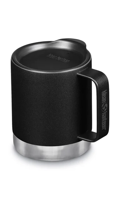 Klean Kanteen Camp Mug Kopp Black, 355 ml, Tumbler Lid 