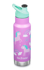 Klean Kanteen Insulated Kid Flaske Unicorns, 355 ml