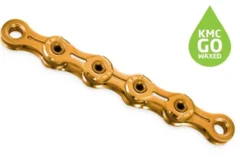 KMC X11SL Ti-N Gold Waxed Kedja 11-delat, 118 l&#228;nkar, Shimano/Campa/Sram