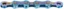 KMC X12 Aurora Blue Waxed Kjede 12-delt, 126 ledd, Shimano/Campa/Sram