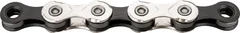 KMC X11 S&#248;lv/Sort Kjede 11-delt, 118 ledd, Shimano/Campa/Sram