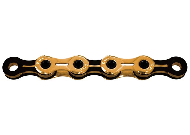 KMC X11SL Ti-N Gold/Black Kedja 11-delat, 118 ledd, Shimano/Campa/Sram 