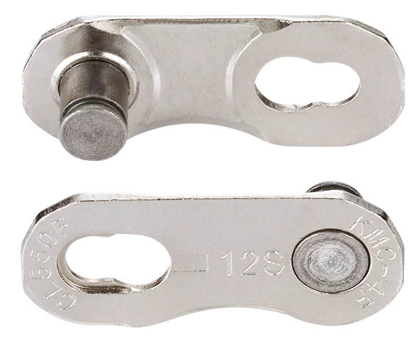 KMC MissingLink Flat NR Kjedelås Sølv 12/13-Delt, 2-pack, 5.2mm 