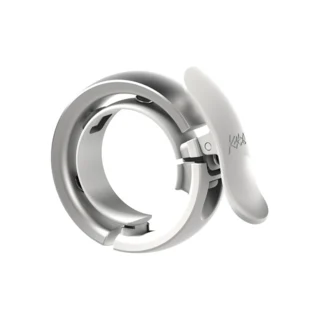 Knog Oi Prima Ringeklokke Sølv, Alu. Ø23,8 - 31,8mm