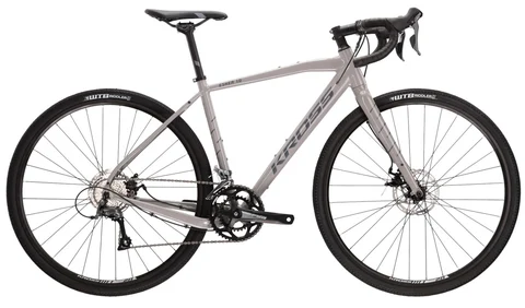 Kross Esker 1.0 Grussykkel Grå, Str. XL, Inkl. Utstyr