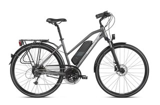 Kross Trans Hybrid Dame Elsykkel Alu, Bafang 250W, Shimano 3x9s, 23 kg