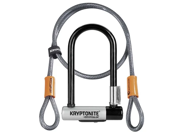 Kryptonite New-U Kryptolok Mini-7 Lås Inklusive extra kabel, 6/10 på säkerhet 