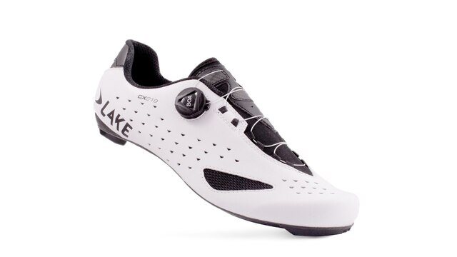 Lake CX 219 Wide Landeveissko White/Black, Str. 39 