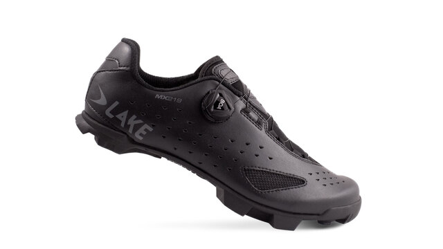 Lake MX 219 Wide MTB Skor Black/Grey, Str. 47 