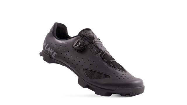 Lake MX 219 Wide MTB Skor Black/Grey, Str. 46 